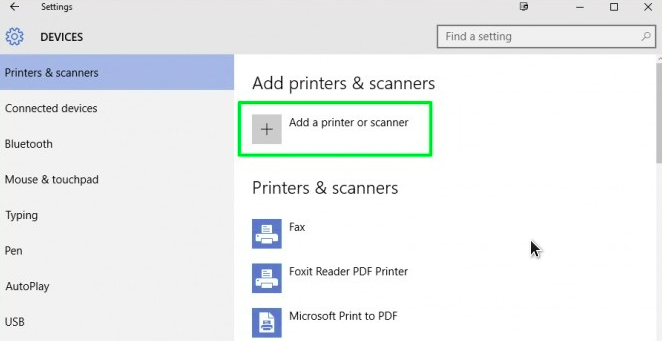 cara menambahkan printer ke laptop windows 10