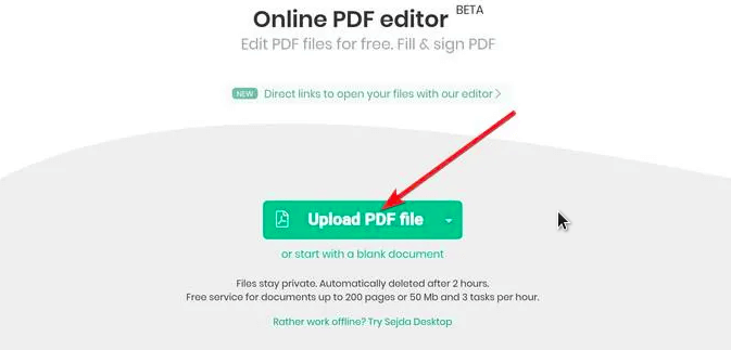 cara edit file pdf dengan editor pdf online