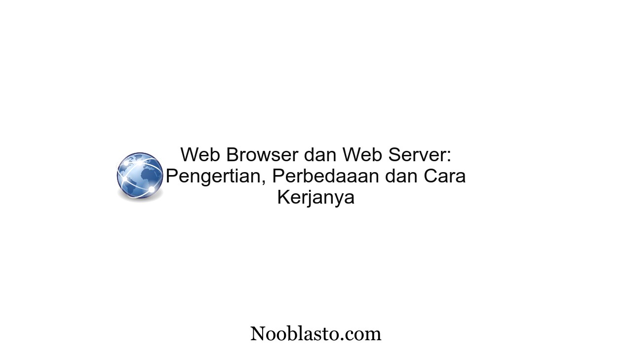 web browser dan web server