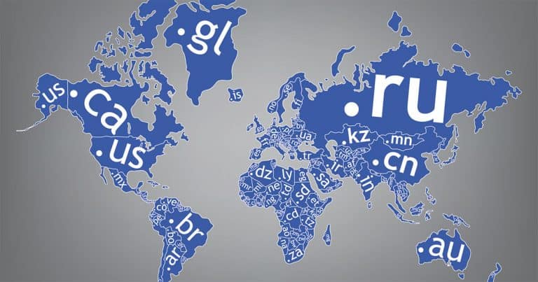 Nama Domain Negara di Dunia